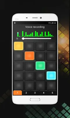 Drum pad - dj mixer with super pads android App screenshot 1